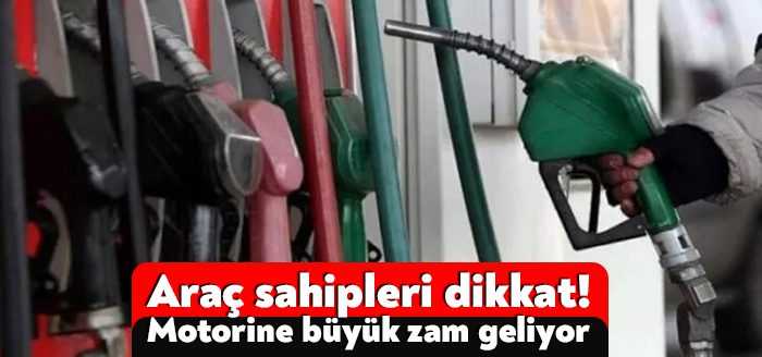 Yüksek akaryakıt fiyatları araç sahiplerini ve ulaşım sektörünü zorlarken, motorine