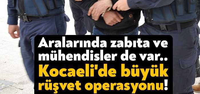 Aralarında Kocaeli’nin de bulunduğu 5 ilde, Kadıköy Belediyesi'nde rüşvet suçuna