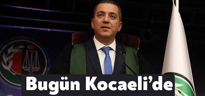 Türkiye Barolar Birliği Başkanı Erinç Sağkan bugün Kocaeli Barosu’nun Kartepe
