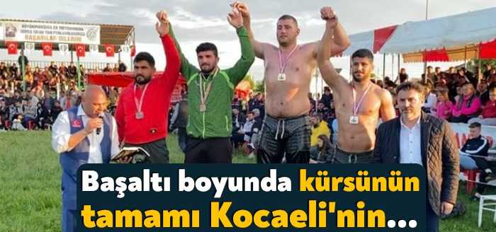 Büyükşehir’in pehlivanları, Kırklareli’de düzenlenen Kavasoğlu ve Şamdancıbaşı İbrahim Yağlı Güreşlerinde