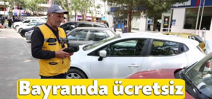 Kocaeli Büyükşehir Belediyesi Belde A.Ş’ye bağlı parkomatlar, Ramazan Bayramı boyunca