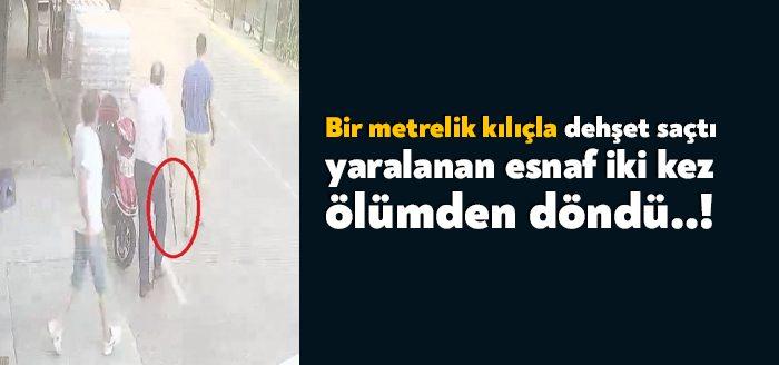 Kocaeli'de geçtiğimiz Ağustos ayında iki esnafın tartışması kanlı bitti. Kılıçla