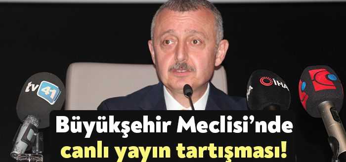 Kocaeli Büyükşehir Belediye Meclisi’nde, CHP grubu oturumların canlı yayınlanması hakkında