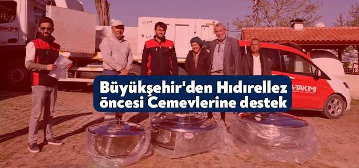 Büyükşehir, İzmit Bayraktar, Balören ve Mecidiye’deki Cemevlerinin aşevlerinde kullanılmak amacıyla