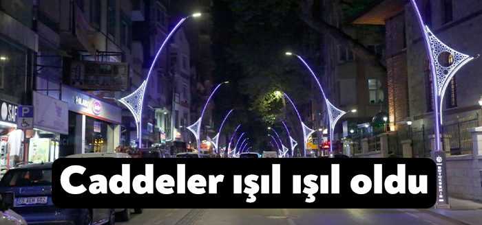 Büyükşehir, 27 adet cadde, 9 adet kavşak ve 8 adet
