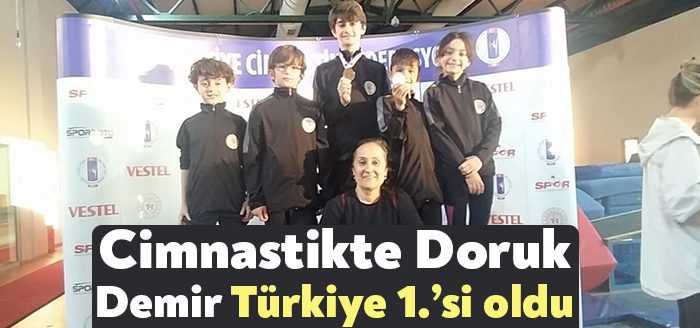 İstanbul’da düzenlenen Parkur Cimnastik Türkiye Şampiyonası’nda ilimizi temsil eden Enerji