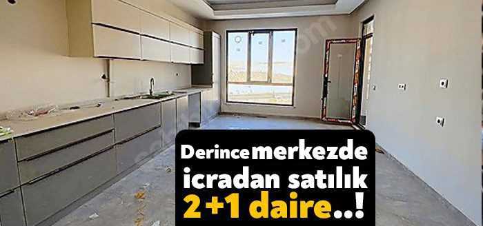 Kocaeli’nin Derince ilçesinde kent merkezinde yer alan 2+1 daire Kocaeli
