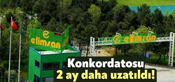 Kocaeli 1. Asliye Ticaret Mahkemesi, Elimsan’ın konkordatosunun iki ay daha