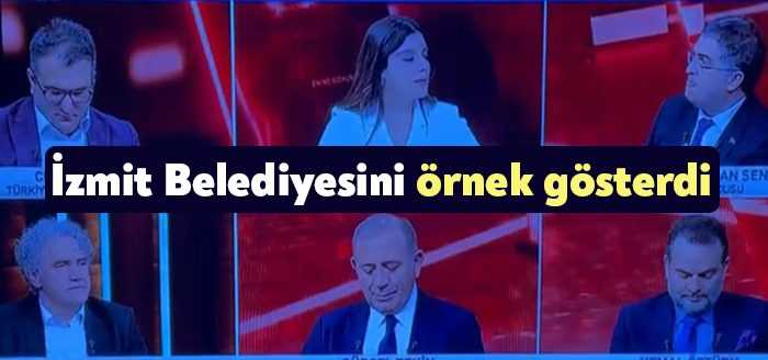 Habertürk kanalında yayınlanan Enine Boyuna isimli programda seçimlerde belediye çalışmalarının