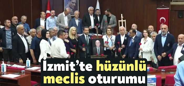 İzmit Belediyesi Mayıs ayı meclis toplantısı ikinci oturumunda Ersin Alparslan'ın