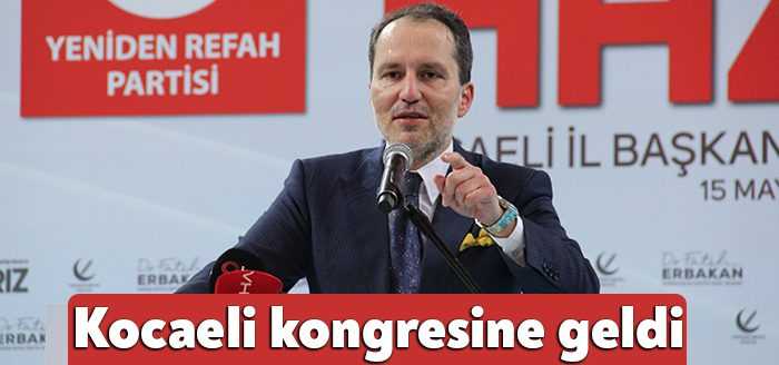 Yeniden Refah Partisi Genel Başkanı Fatih Erbakan, Kocaeli İl Başkanlığınca