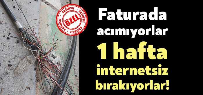 Türk Telekom, Çayırova Özgürlük Mahallesi’nde internet altyapısının çökmesine 1 hafta