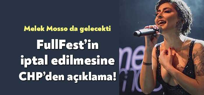 Kocaeli Kandıra’da gerçekleştirilecek Full Fest’in iptal edilmesine CHP Kocaeli İl