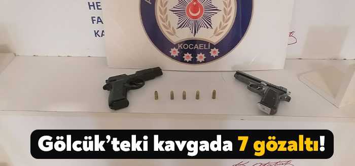 Gölcük Şehitler Mahallesinde aralarındaki husumet nedeniyle çıkan tartışmada tabancayla vurulan