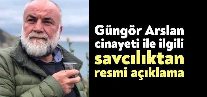 Gazeteci Güngör Arslan cinayeti ile ilgili başlatılan soruşturma kapsamında Kocaeli