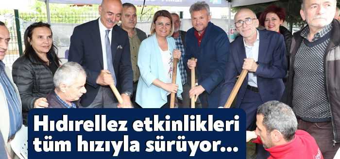 İzmit Belediyesi Kültür ve Sosyal İşler Müdürlüğü, baharın müjdecisi Hıdırellez