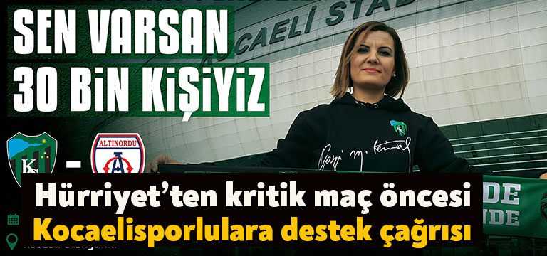 İzmit Belediye Başkanı Av. Fatma Kaplan Hürriyet, tüm Kocaelisporluları kritik
