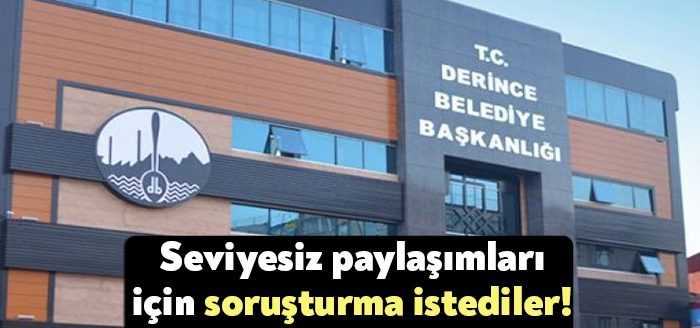Derince Belediyesi Meclis üyeleri, Kültür Müdürü Hüseyin Demirkan’ın Kılıçdaroğlu ve