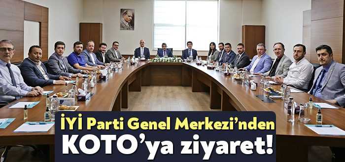 İYİ Parti Genel Başkan Yardımcıları Ümit Özlale ve Prof. Dr.