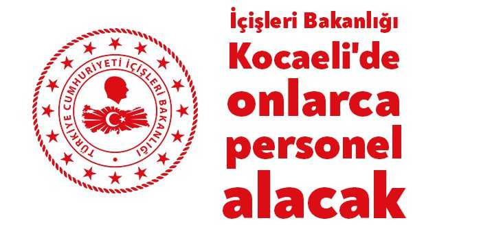 İçişleri Bakanlığı merkez ve taşra teşkilatına çeşitli pozisyon ve unvanlarda