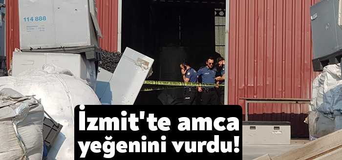 İzmit Sanayi Mahallesinde bulunan bir iş yerinde çıkan tartışmada amca