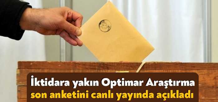 İktidara yakın Optimar Araştırma Başkanı Hilmi Daşdemir, Hande Aydemir'in hazırlayıp