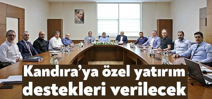 Kocaeli Ticaret Odası’nın, Kandıra’nın, tarım ve turizm yatırım teşviklerinden üst