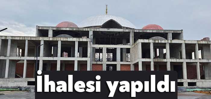 Kartepe Kent Meydanı Camii’nin ikmal inşaatı yapım işi için gerçekleştirilen
