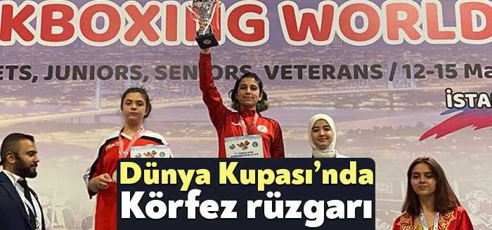 İstanbul’da düzenlenen 7. Turkish Open Kickboxing World Cup’ta Körfez Belediyesi