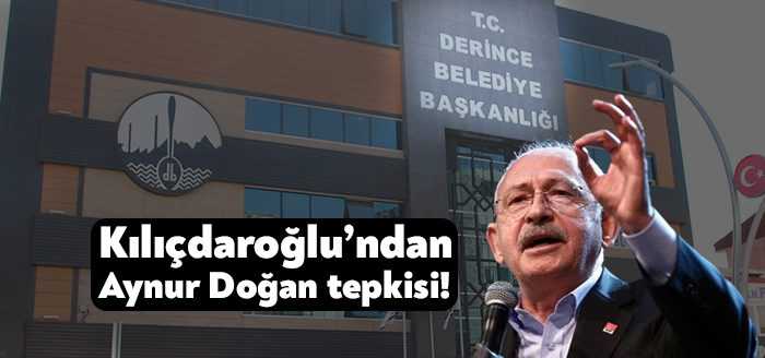 CHP Genel Başkanı Kemal Kılıçdaroğlu, Ak Partili Derince Belediyesi'nin söylediği