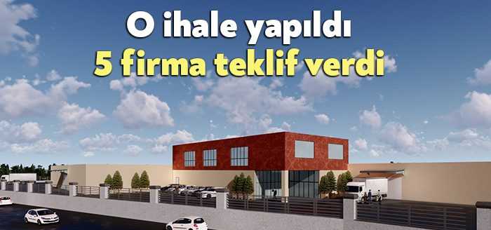Kocaeli Büyükşehir Belediyesi’nin Gıda Üretim Tesisi için yapılan ihaleye 5