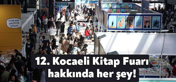 Kocaeli’de her yıl geniş katılımla yapılan Kocaeli Kitap Fuarı bu