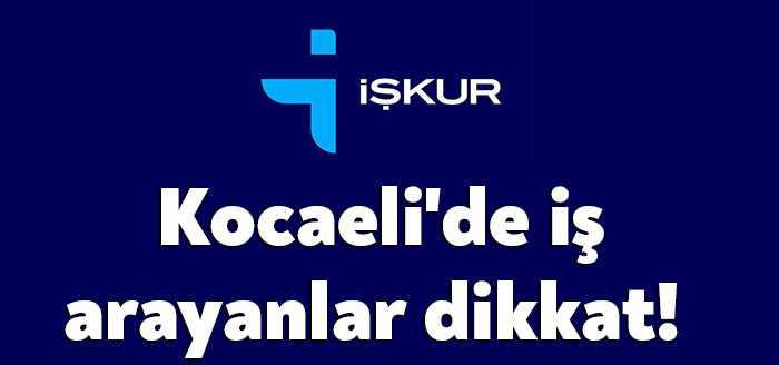 İŞKIR Kocaeli'nin yayınladığı iş ilanlarına göre; Kocaeli'de 574 firma eleman