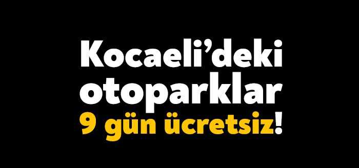 14-22 Mayıs tarihleri arasında 9 gün boyunca sürecek olan Kocaeli