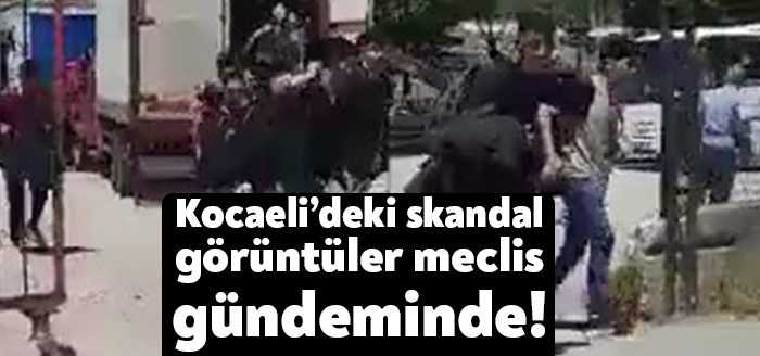 İYİ Partili Türkkan Gebze’deki kaçak göçmenlere ait skandal görüntüleri tbmm