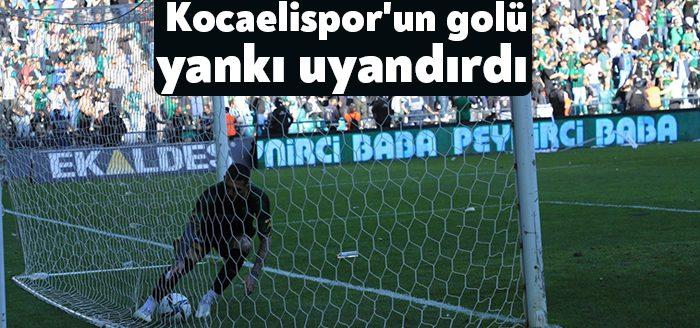 Kocaelispor ile Altınordu arasında oynanan müsabakada, Kolovos'un golü yankı uyandırdı.
