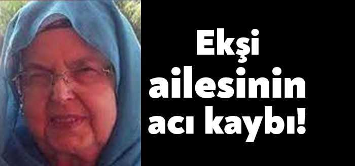 Kartepe Derbent Mahallesi'nde ikamet eden Melek Ekşi, hayatını kaybetti