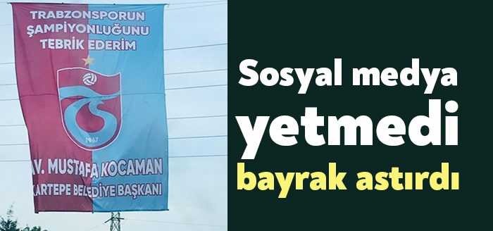 Trabzonspor’un şampiyon olmasının yakıları sürüyor. Kutlamalar da devam ediyor. Kartepe