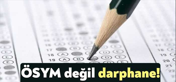 Üniversiteye girmek isteyen gençlerden, memur adaylarına kadar milyonlarca kişinin girdiği