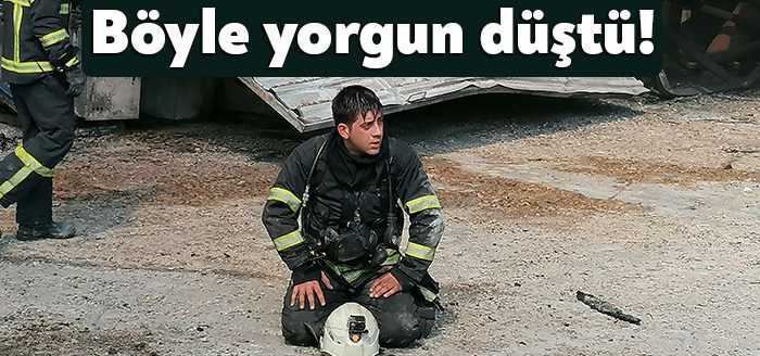 Kocaeli'nin Gebze ilçesinde plastik fabrikasında çıkan yangın, itfaiye ekiplerinin uzun