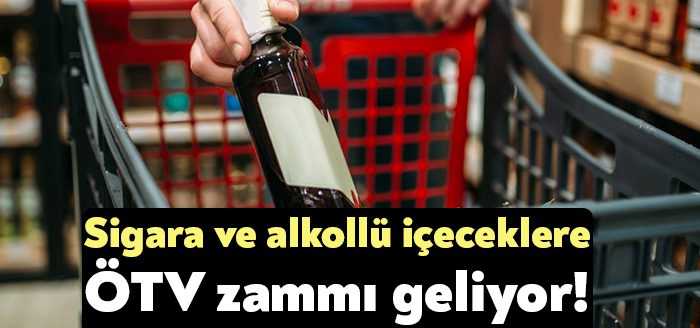 Alkollü içeceklerde ve sigarada özel tüketim vergisi oranı artırıldı. Karar