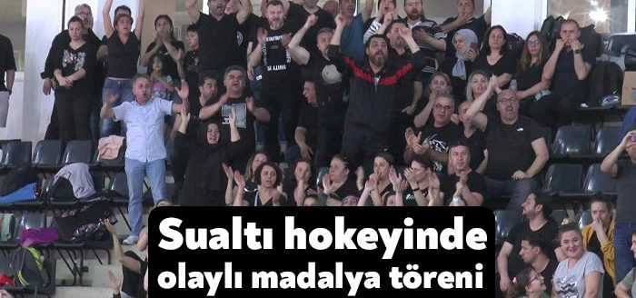 Kocaeli’nin Gebze ilçesinde gerçekleştirilen Sualtı Hokeyi Türkiye Şampiyonası ve milli