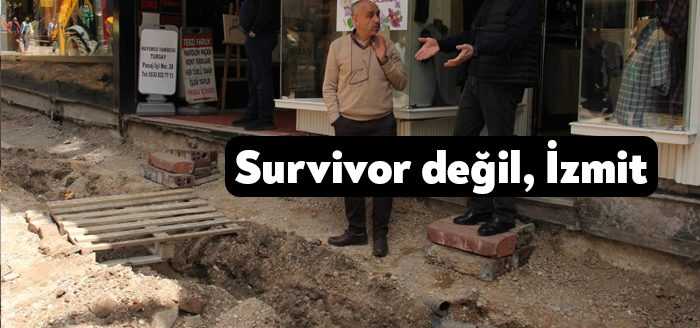 Kocaeli'nin en işlek caddesinde 6 ay önce başlatılan çalışmalar hala