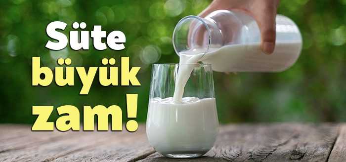 Ulusal Süt Konseyi, soğutulmuş çiğ süt tavsiye satış fiyatını yüzde