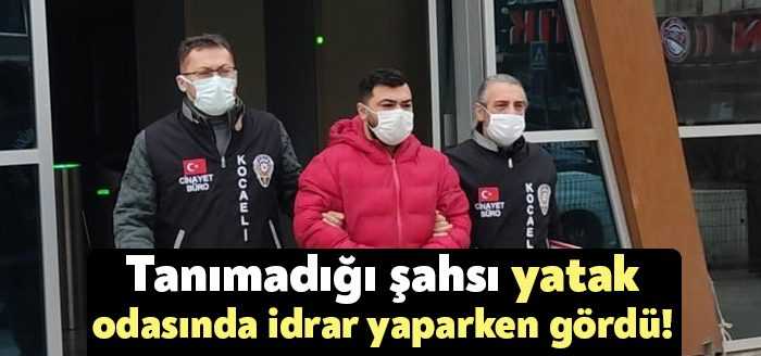 Kocaeli'nin Gölcük ilçesinde, evine girdiği iddia edilen şahsı arbede sırasında