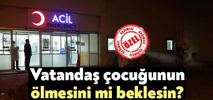 Sağlıkta gelinen noktada vatandaş isyan ediyor. Kocaeli’de bir anne Kocaeli
