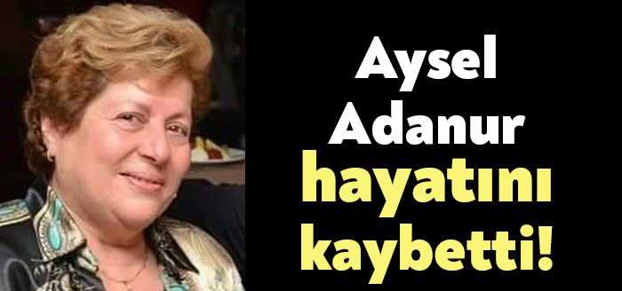 İzmit belediyesinde uzun yıllar görev yapan emekli Aysel Adanur vefat