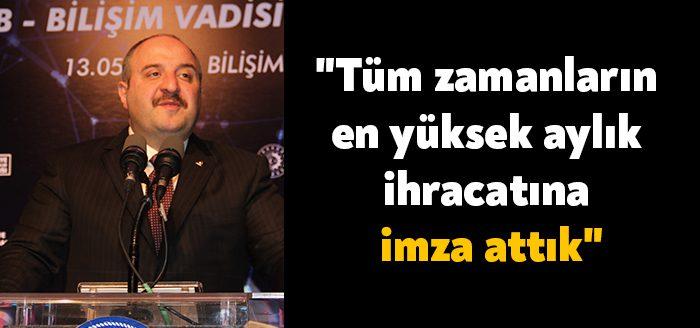 Kocaeli’nin Gebze ilçesinde düzenlenen Kimya Teknoloji Merkezi’nin imza töreninde konuşan