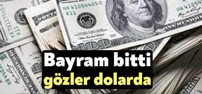 Bayram öncesinde 15 lira sınırına kadar yükselen döviz kurları, piyasaların