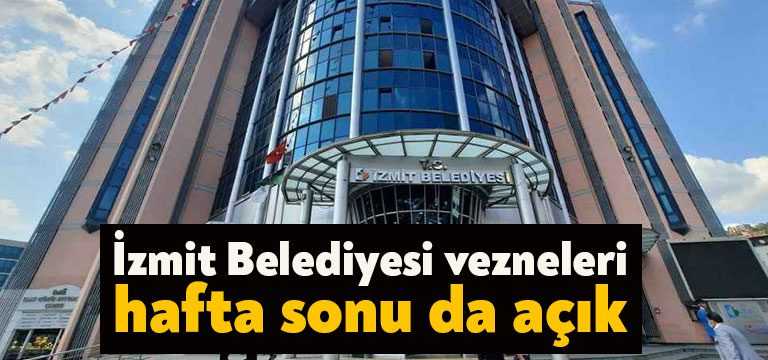 İzmit Belediyesi, mükelleflerin vergi ödemeleri konusunda sıkıntı yaşamaması, mağdur olmaması